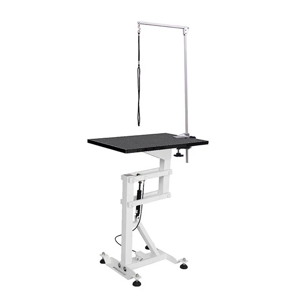 स्क्वेअर वायवीय लिफ्ट पेट ग्रुमिंग टेबल